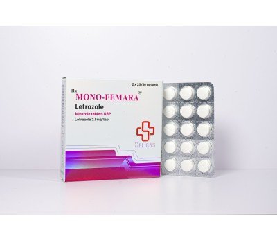 Buy Mono-Femara (Letrozole) 2.5mg 50 Tabs