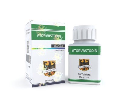 Buy Odin Atorvastodin (Lipitor) 20mg 90tabs