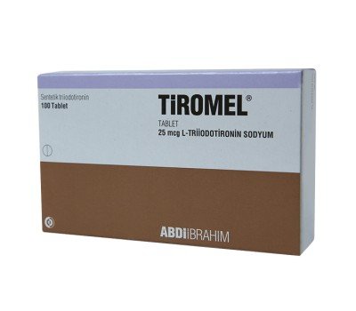 Buy Tiromel T3 - 100 tabs 25 mcg per tab