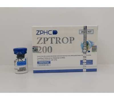 Original ZPtropin (HGH) 2 vials 100IU/vial 200iu kit + 12ml BacWater