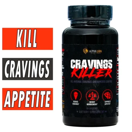 Alpha Lion Cravings Killer - 50 Capsules - Appetite Control