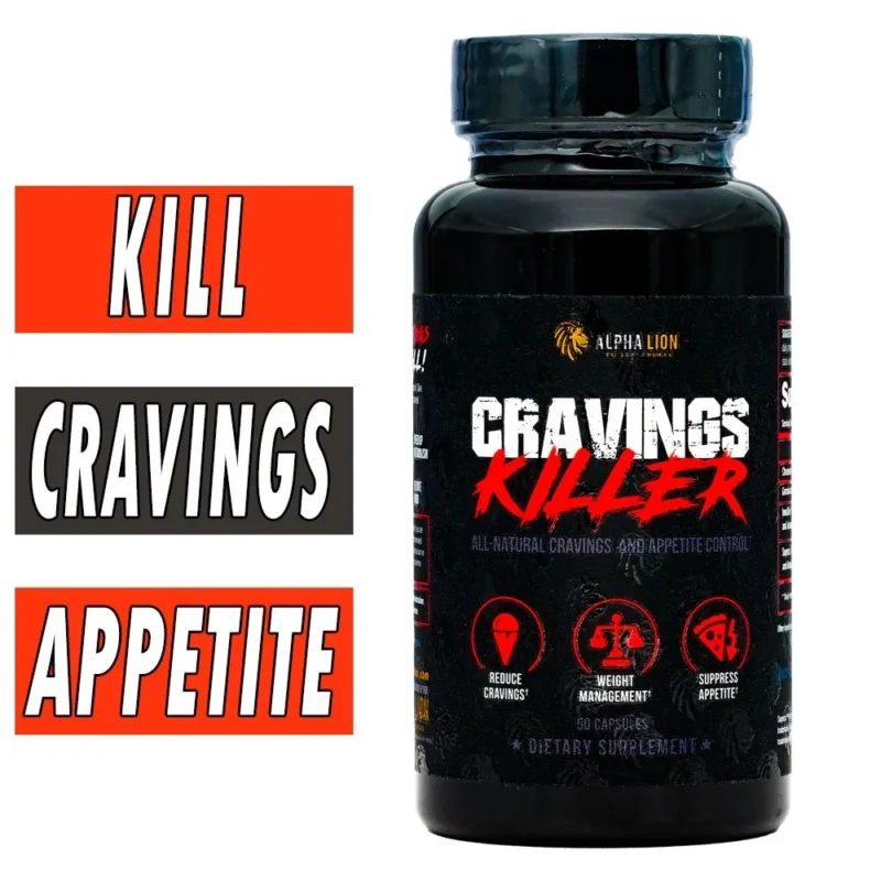 Alpha Lion Cravings Killer - 50 Capsules - Appetite Control