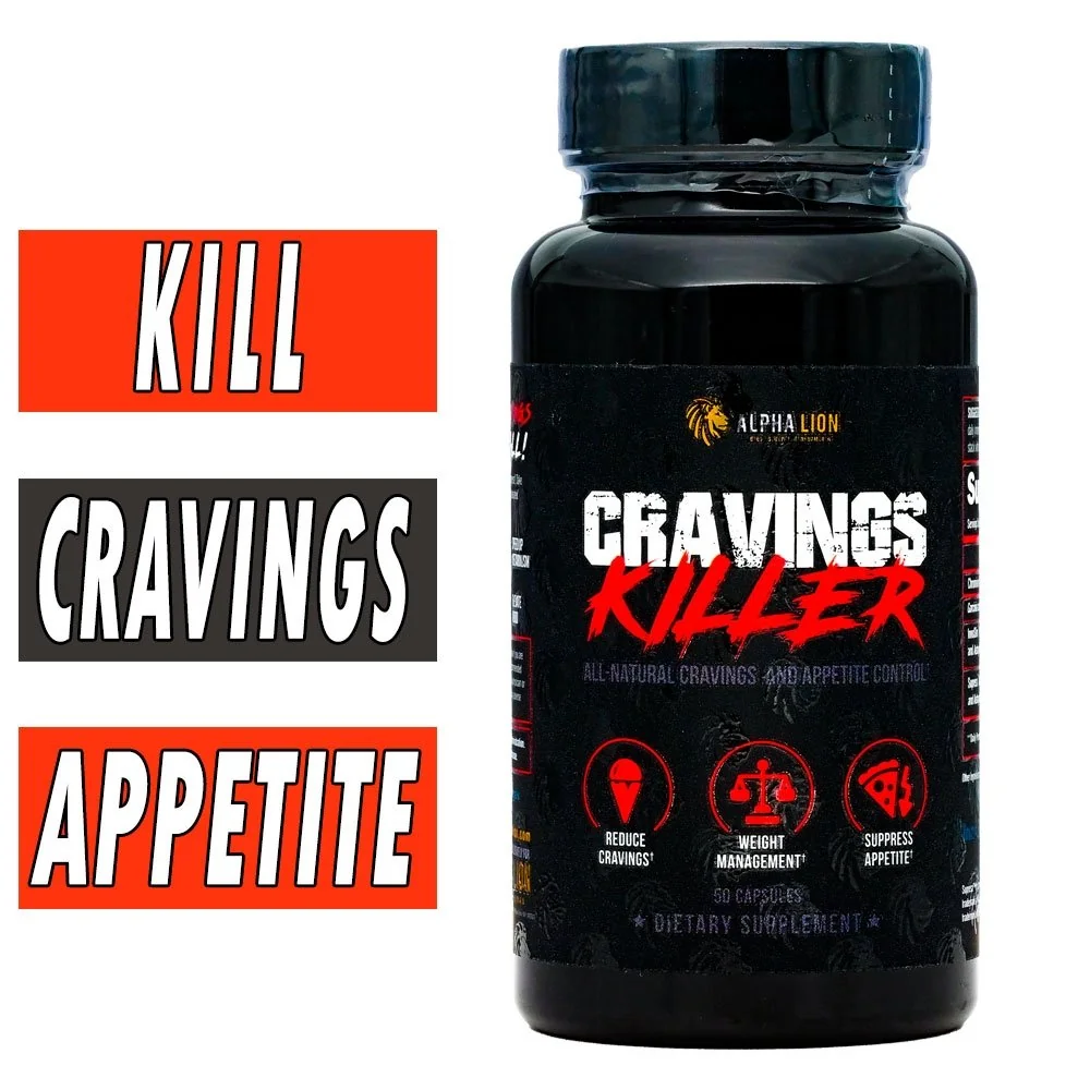 Alpha Lion Cravings Killer - 50 Capsules - Appetite Control